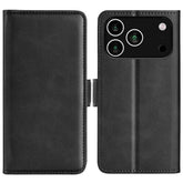 Dual-side Magnetic Buckle Horizontal Flip Leather Phone Case